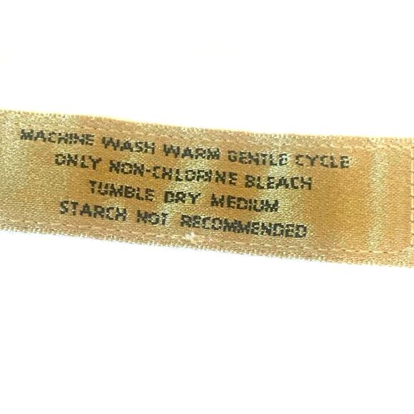 Roundtree & York Gold Label Dress Shirt Button Up 22/35 Big White 80s Non Iron - Picture 9 of 9